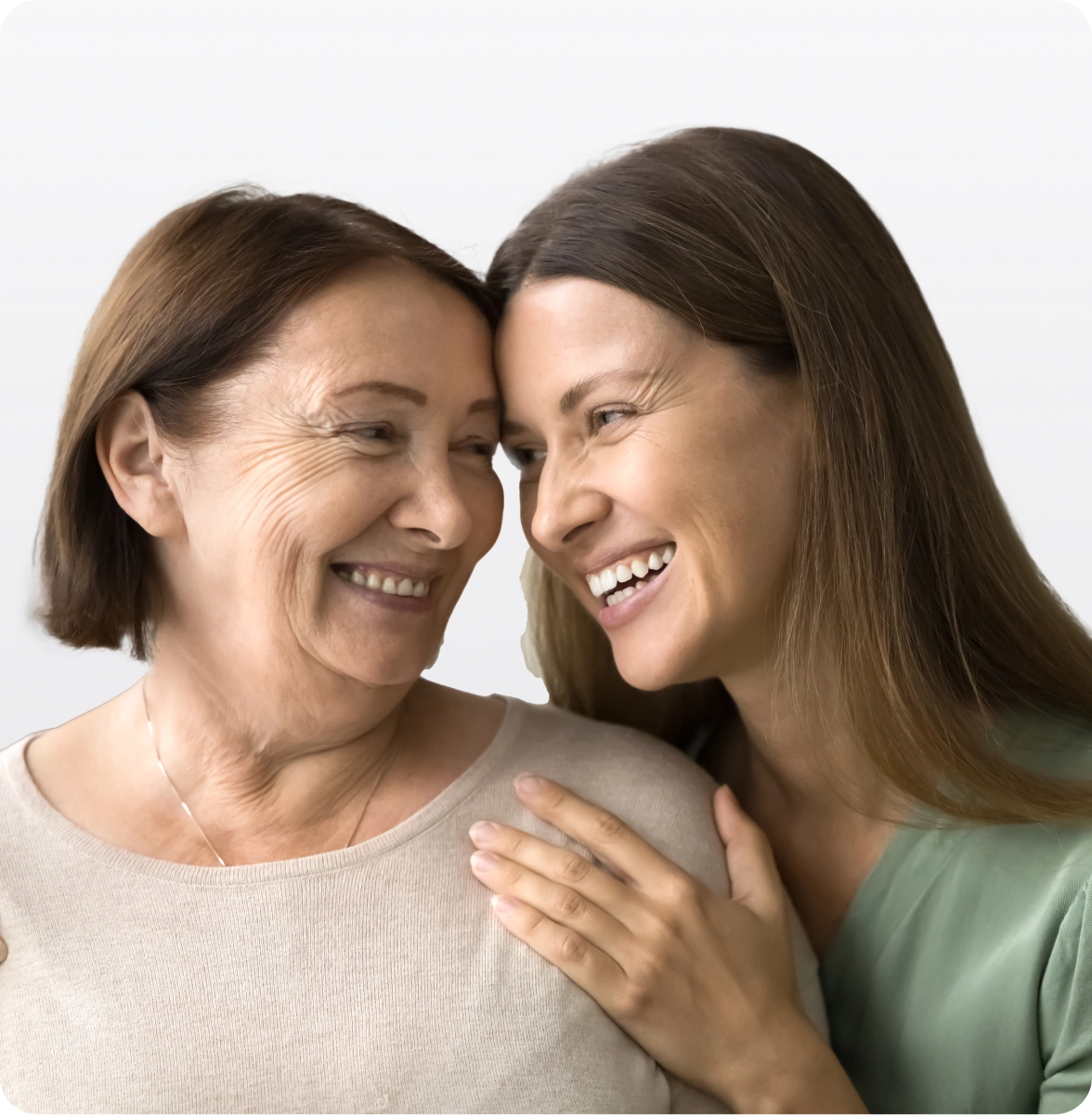 woman & daughter